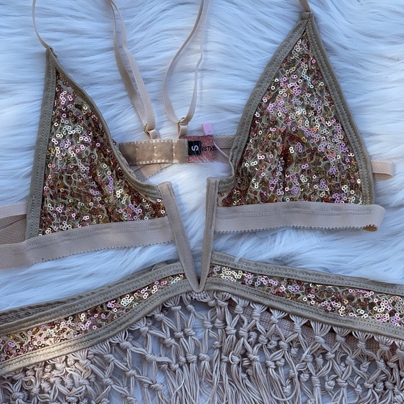 EAST N WEST LABEL Sequin Verona Bra - Picture 12 of 12